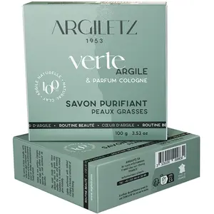 Argiletz Savon Naturel Purifiant Argile Verte Parfum Cologne 100g pas cher