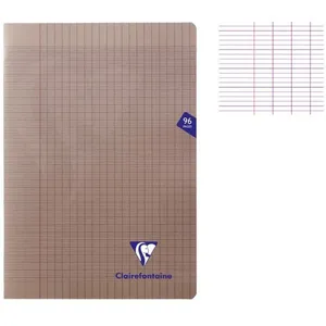 Cahier - CLAIREFONTAINE - MIMESYS - 96 pages - 90g - Séyès - Noir pas cher