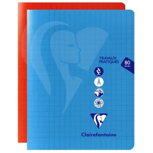 Cahier Mimesys Travaux Pratiques grands carreaux - CLAIREFONTAINES - 17 x 22 cm - 80 pages pas cher