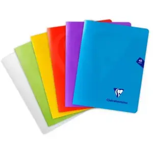 Cahier petit format Clairefontaine Mimesys 17 x 22 cm 48 pages Séyès Modèle aléatoire pas cher
