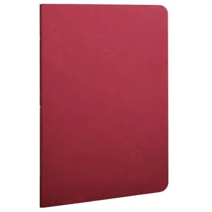 C RHODIA Age Bag cahier piqué 14,8x21cm 96p ligné rouge - 733162C pas cher