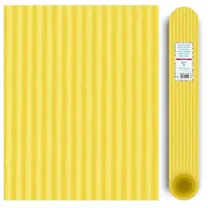 Clairefontaine Carton ondulé couleurs en rouleau - couleurs au choix JauneVendu parcdiscount