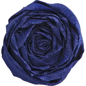 Papier crépon - CLAIREFONTAINE - Bleu roi - 2,50 m x 0,50 m - 40 gr - 75% crêpage pas cher