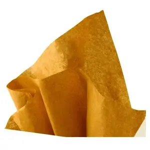 Clairefontaine 95475C Sachet de papier de soie 8 feuilles 0,75x0,50m Or pas cher