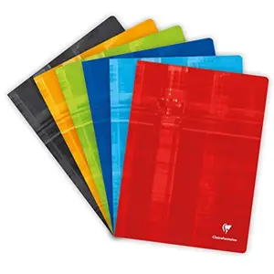 Clairefontaine Cahier piqûre, 240 x 320 mm, 144 pages, séyès pas cher