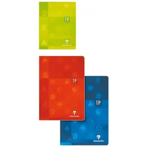 Clairefontaine Cahier de Travaux Pratiques 24x32cm 64 pages Séyès - Uni pas cher