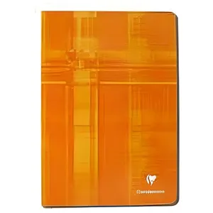 Cahier Clairefontaine Piqué Bleu/Gris A4 48 pages Séyès pas cher