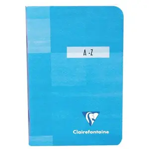 Clairefontaine Carnet de Vocabulaire assorties 14,8x21cm 64 pages Ligné pas cher