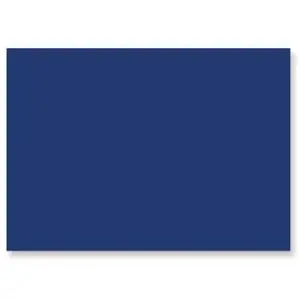 Clairefontaine Paquet de 25 cartes simples Pollen 82x128mm Bleu Nuit 210g pas cher
