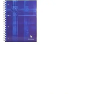 Clairefontaine 82123C Bloc de conférence 80 feuilles A4 à carreaux 90 g/m² (Bleu) (Import Allemagne) pas cher