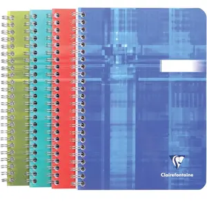 Clairefontaine Cahier reliure intégrale 14,8x21 180p ligné pas cher