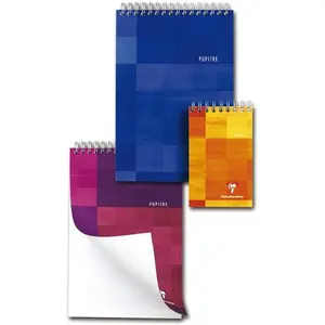 Clairefontaine Bloc Pupitre reliure intégrale 8,5x14 160p Q.5x5 pas cher