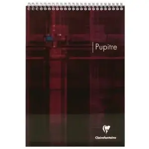 Clairefontaine Notablok Met Piraal "Pupitre" 14,5X21 160Blz Geruit 5X5 pas cher