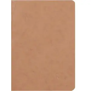 Clairefontaine Age Bag cahier piqué 14,8x21cm 96p ligné tabac - 73316C pas cher