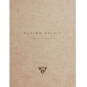 Clairefontaine CLAIRFTN SPIRIT CARNET A6 100P KRAFT pas cher