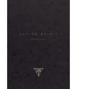 Clairefontaine CLAIRFTN SPIRIT BLOC 16X21 100P NOIR pas cher