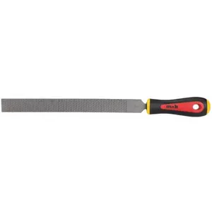 Râpe plate manche bi-matière 250mm moyenne piqûre - MOB OUTILLAGE - 0940258201Vendu parau-forum-du-batiment