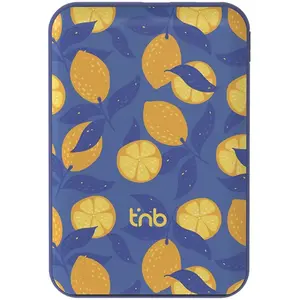 T'nB LEMON EXCLUSIV - Banque d'alimentation - MagSafe - 5000 mAh - 20 Watt (24 pin USB-C) - bleu pas cher