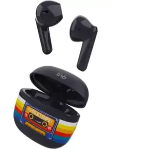 Ecouteurs TNB TAPE noir avec boitier de chargeVendu parcdiscount