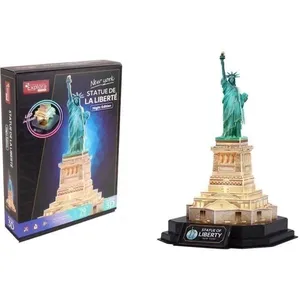 EXPLORA - Statue De La Liberté - Puzzles 3D Lumineux - 540053-79 Pièce... pas cher