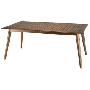 Table à manger extensible - Acacia - 180 / 240 x 100 cm pas cher