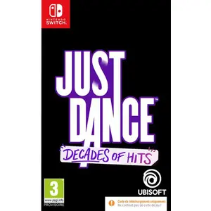 Ubisoft Just Dance: Decades of Hits (Code in a Box) Switch pas cher