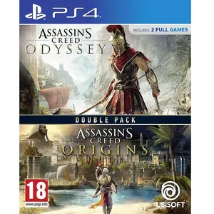 Ubisoft Playstation Games Ps4 Assassin´s Creed Origins & Odyssey pas cher