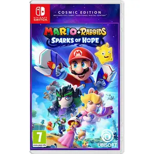 Nintendo Mario + Lapins Crétins : Sparks of Hope (Cosmic Edition) Jeu Switch pas cher