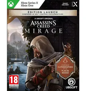 Ubisoft Jeu Assassin's Creed Mirage Edition Launch - Xbox Series X - Action - PEGI 7+ pas cher