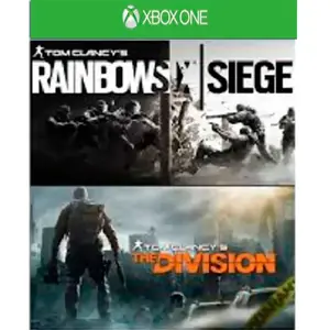 Ubisoft Xbox Games One Tom Clancy´s The Division + Rainbow Six Siege Double Pa... pas cher