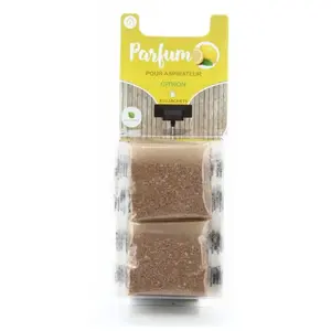 HOME EQUIPEMENT Parfum senteur Citron pour Aspirateur sans sac, x10 pas cher