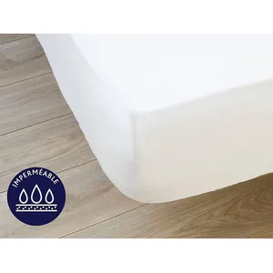 Protège matelas DODO imperméable et anti-acariens - 140 x 190 cm - IMP... pas cher