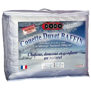 Couette DODO Naturelle Duvet BAFFIN - 240x260cm pas cher