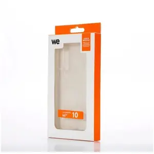 WE POWERED BY SAMSUNG Coque de protection transparente pour smartphone XIAOMI MI 10 - WE - TPU - Rebords surélevés - Charge sans filVendu parcdiscount