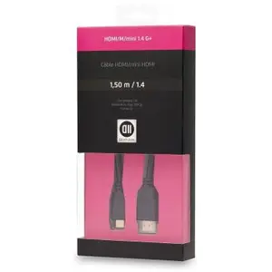 Comparateur de prix : Câble HDMI mâle/mini HDMI mâle 1,5m - D2DIFFUSION - Transmission 3D