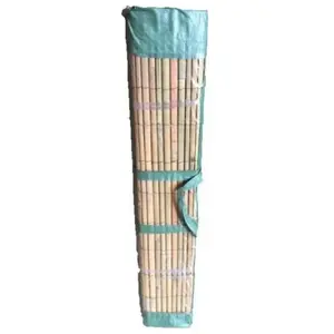 Nature Canisse en bambou de couleur jaune grisé, H.1 x L.3 m pas cher