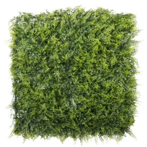 Nature - Wandtegel met kunstvegetatie Varen - 1 x 1m - decoratief pas cher