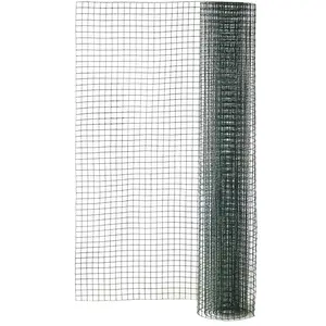 Comparateur de prix : Grillage pour animaux soudé vert - H.1 x L.3 m - maille H.12 x l.12.7 mm