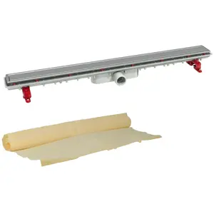 Comparateur de prix : Caniveau de douche inox réversible 790mm + natte - nicoll - sicanatfh8...