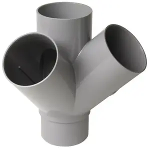 Nicoll - Croix d'angle pvc 45 degré Mâle/Femelle, 125 pas cher