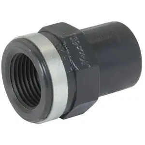 Réduction mixte pvc pression - mâle - diamètre 25 mm - filetage 15 x 21 Nicoll etr25 pas cher
