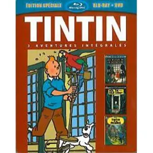 Citel Video Coffret Tintin 3 films Combo Blu-ray + DVD
