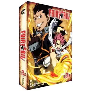 Citel Video Dvd fairy tail : coffret 2 dvd - vol 3 pas cher