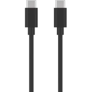 Câble USB C ESSENTIELB vers USB-C noir 2m pas cher
