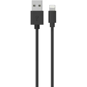 Câble Lightning ESSENTIELB vers USB 1m noir certifié Apple pas cher
