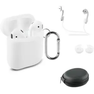 Etui ESSENTIELB Airpods blanc pas cher