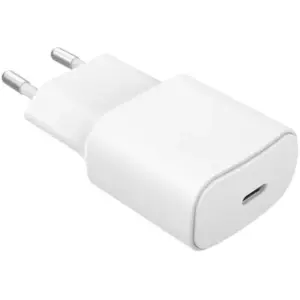 Chargeur USB C ESSENTIELB 20W blanc pas cher
