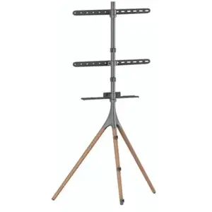 Pied TV ADEQWAT bois Pablo 45-65 pouces pas cher