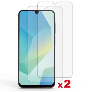 Protège écran ESSENTIELB Samsung A16 A26 verre trempé x2 pas cher