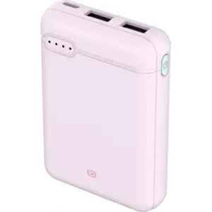Batterie externe ESSENTIELB 10000 mAh rose pas cher
